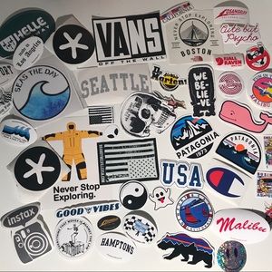 Stickers from various companies!!